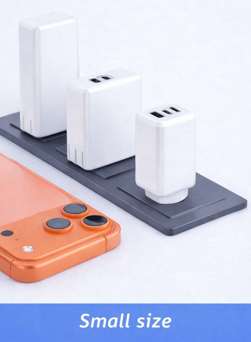 ايه كيه تي ستار شاحن سريع متعدد المنافذ بقوة 65 واط بتقنية GaN، مزود بمخرج USB-C وUSB-A، يدعم الشحن السريع PD وQC 3.0، محول جداري صغير الحجم مزود بحماية من الحرارة الزائدة، متوافق مع أجهزة MacBook Air وMacBook Pro وأجهزة الكمبيوتر المحمولة من Apple وSamsung - Image 5